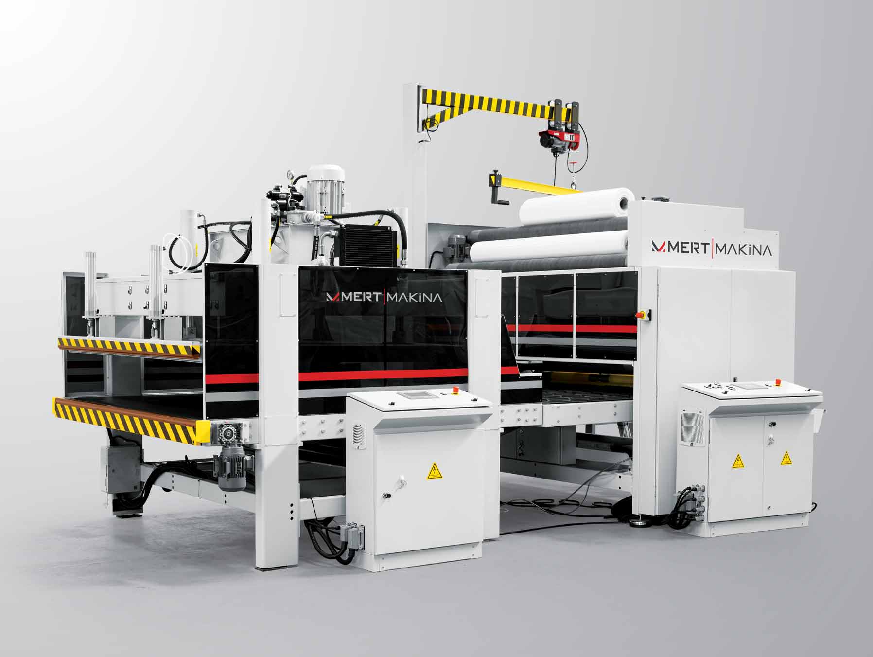 M-2300 Çap Ayarlanabilir Rulo ve Press Makinası